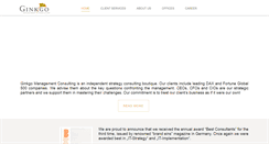 Desktop Screenshot of ginkgo.com